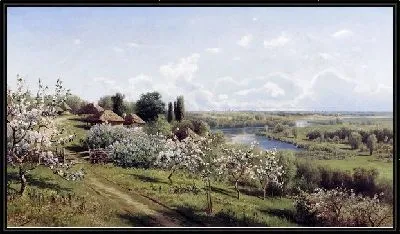 Яблони в цвету (Apple Trees in Bloom)