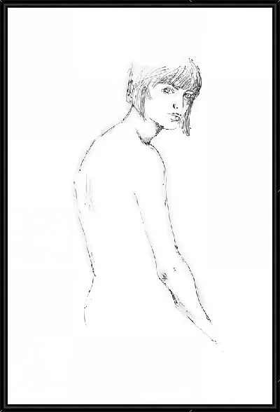 Картина Женский силуэт №2