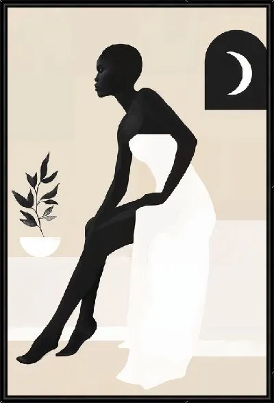 Картина Африканка у окна