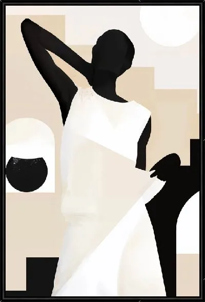 Картина Африканка в платье