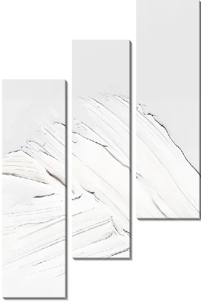 Модульная картина Объемный мазок масляной краски