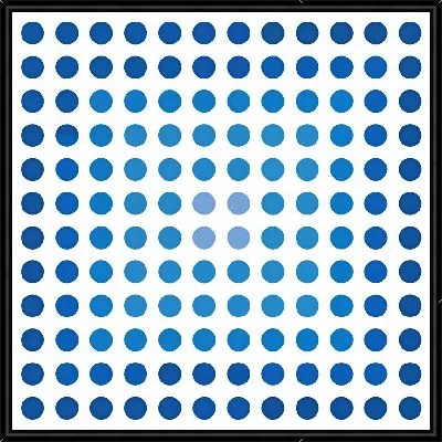 Синие круги