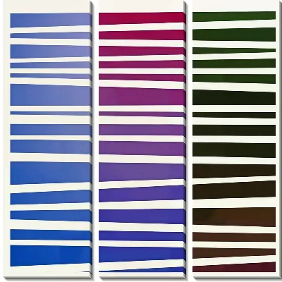 Модульная картина Спектр цвета