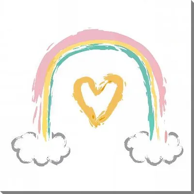 Радуга на облаках