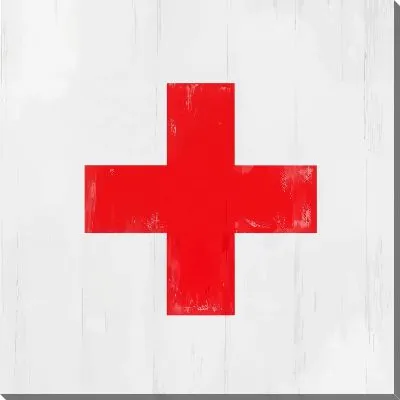 Картина маслом Знак красного креста