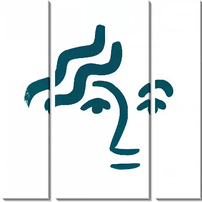 Силуэт лица