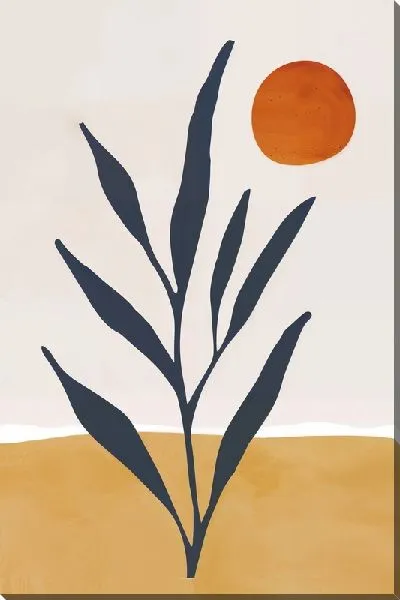 Картина маслом Росток №3