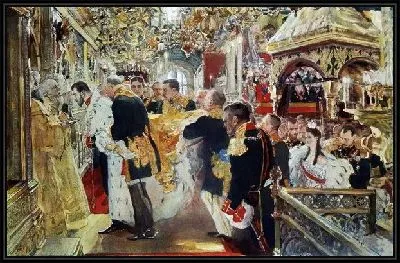 Миропомазание императора Николая Александровича (Confirmation of the Emperor Nicholas Alexandrovich)