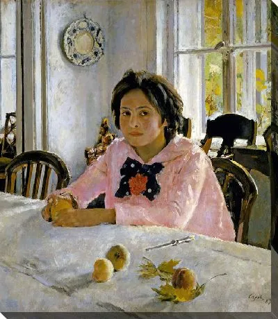 Картина Девочка с персиками