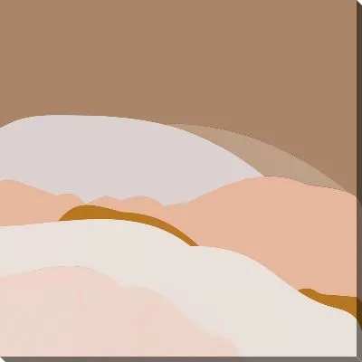 Барханы в стиле минимализм