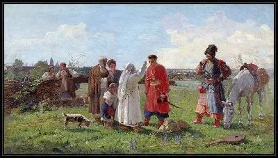 Картина Проводы на сечь
