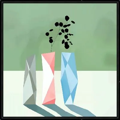 Три вазы в стиле минимализм