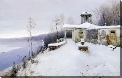 Картина Покинутая усадьба (Abandoned homestead)