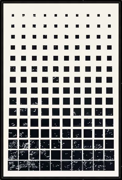 Картина Квадраты разного размера