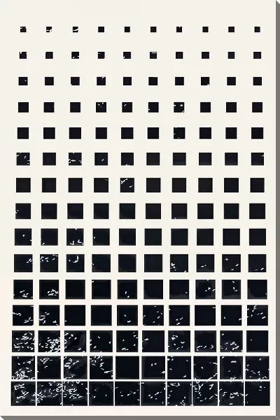 Картина маслом Квадраты разного размера