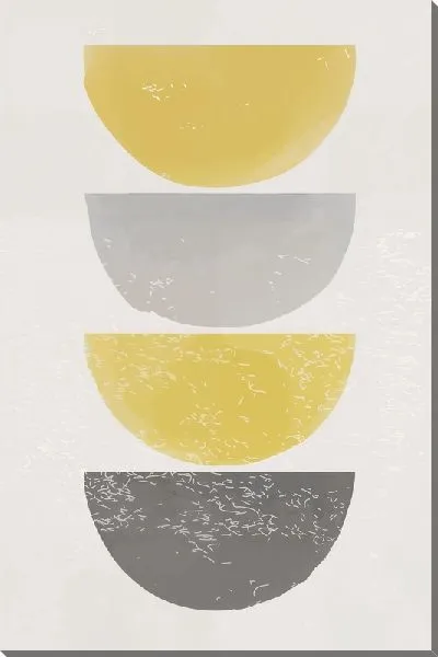 Картина маслом 4 полусферы