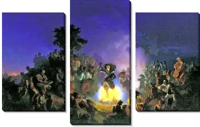 Картина Ночь на Ивана-Купалу