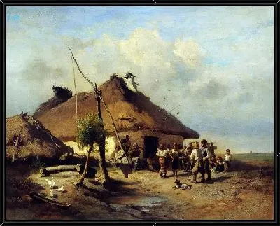 Возле шинка (Near the tavern)