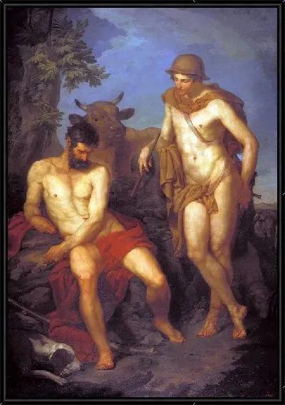 Картина Меркурий и Аргус (Mercury and Argus)