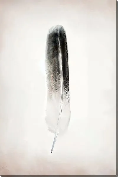 Картина маслом Птичье перышко