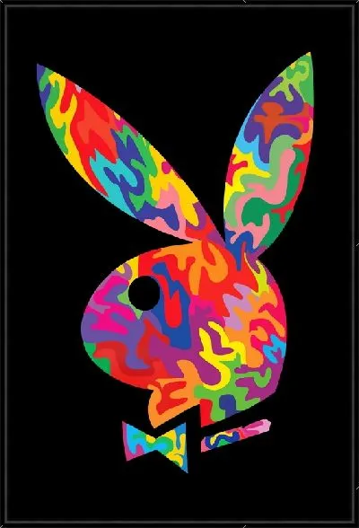 Картина Поп-арт заяц Playboy