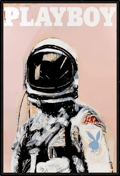 Картина Playboy космонавт
