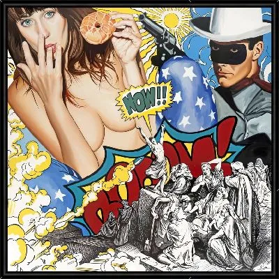 Коллаж на ковбойскую тему