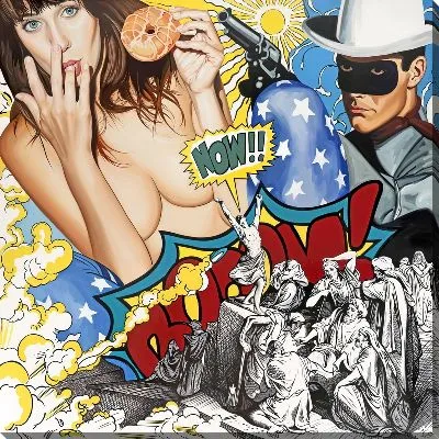 Коллаж на ковбойскую тему