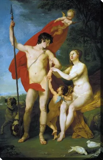 Картина Венера и Адонис
