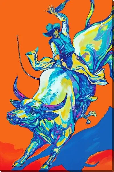 Постер Ковбой в стиле поп-арт