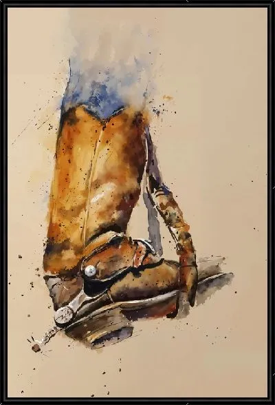 Картина Ковбойские сапоги