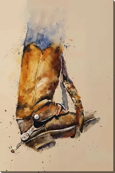 Постер Ковбойские сапоги