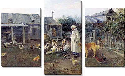 Картина Утренний привет (Morning greetings)