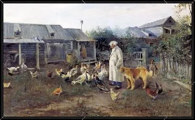 Картина Утренний привет (Morning greetings)