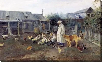 Картина Утренний привет (Morning greetings)