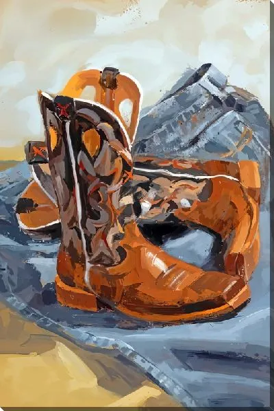 Постер Ковбойские сапоги №3