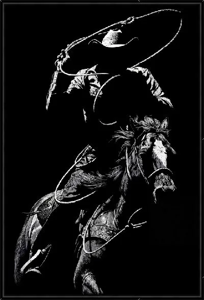 Картина Ковбой с лассо