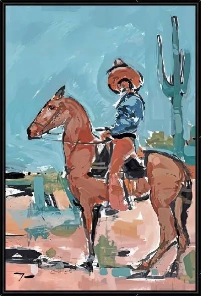 Картина Мексиканский ковбой