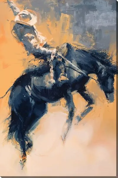 Картина маслом Родео №5