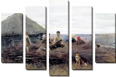 Дети на хворосте (Children in the sticks)