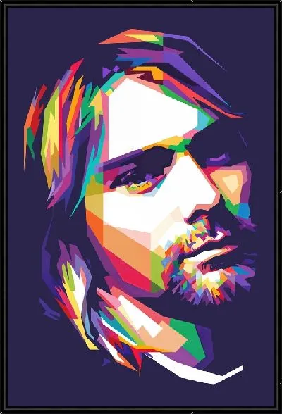 Картина Курт Кобейн