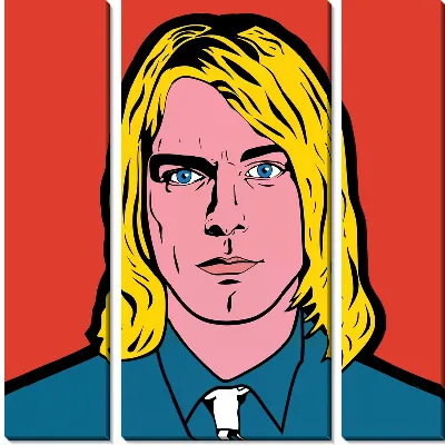 Кобейн в стиле Уорхола