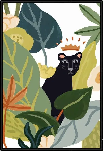 Картина Пантера с короной