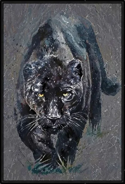 Картина Хищница на охоте