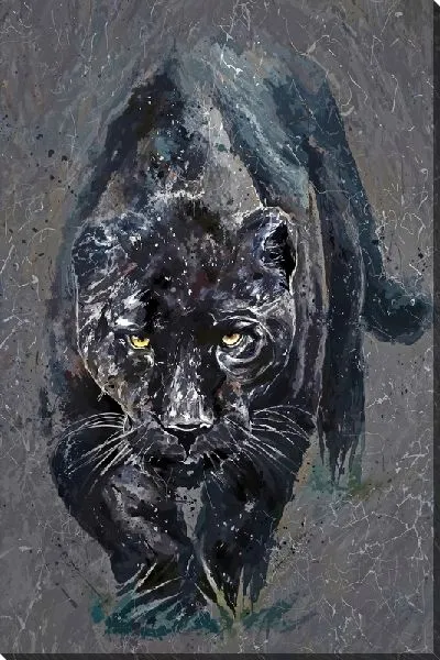 Картина маслом Хищница на охоте