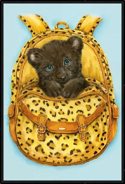 Картина Детеныш пантеры