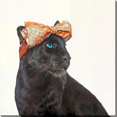 Картина маслом Модная пантера