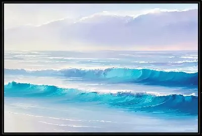 Картина Лазурное море с волнами