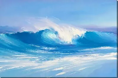 Картина маслом Красивая волна