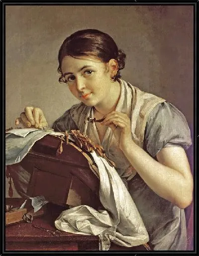 Картина Кружевница
